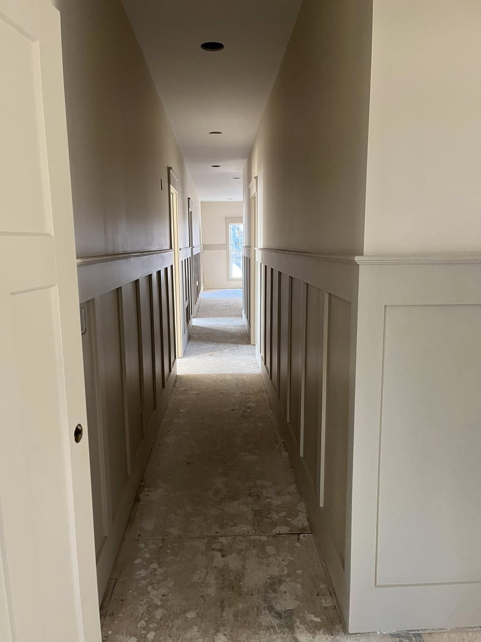 Custom interior trim and finish work